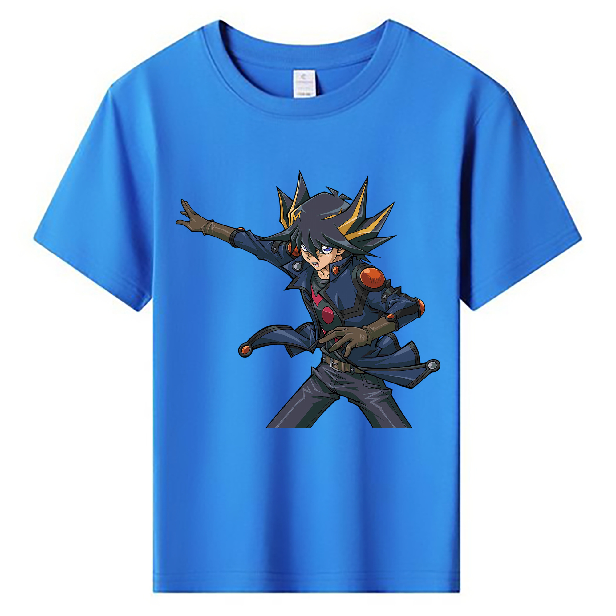 （画像用） 遊☆戯☆王 Yu-Gi-Oh! 綿100％キッズTシャツ（フロントプリント）